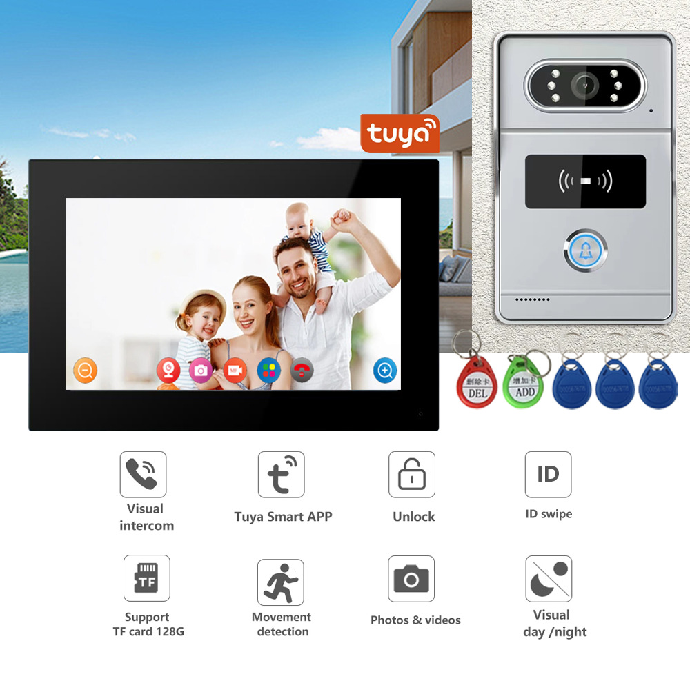 Wifi Doorbell Camera - 2MP 1080P Tuya APP ИК ночного