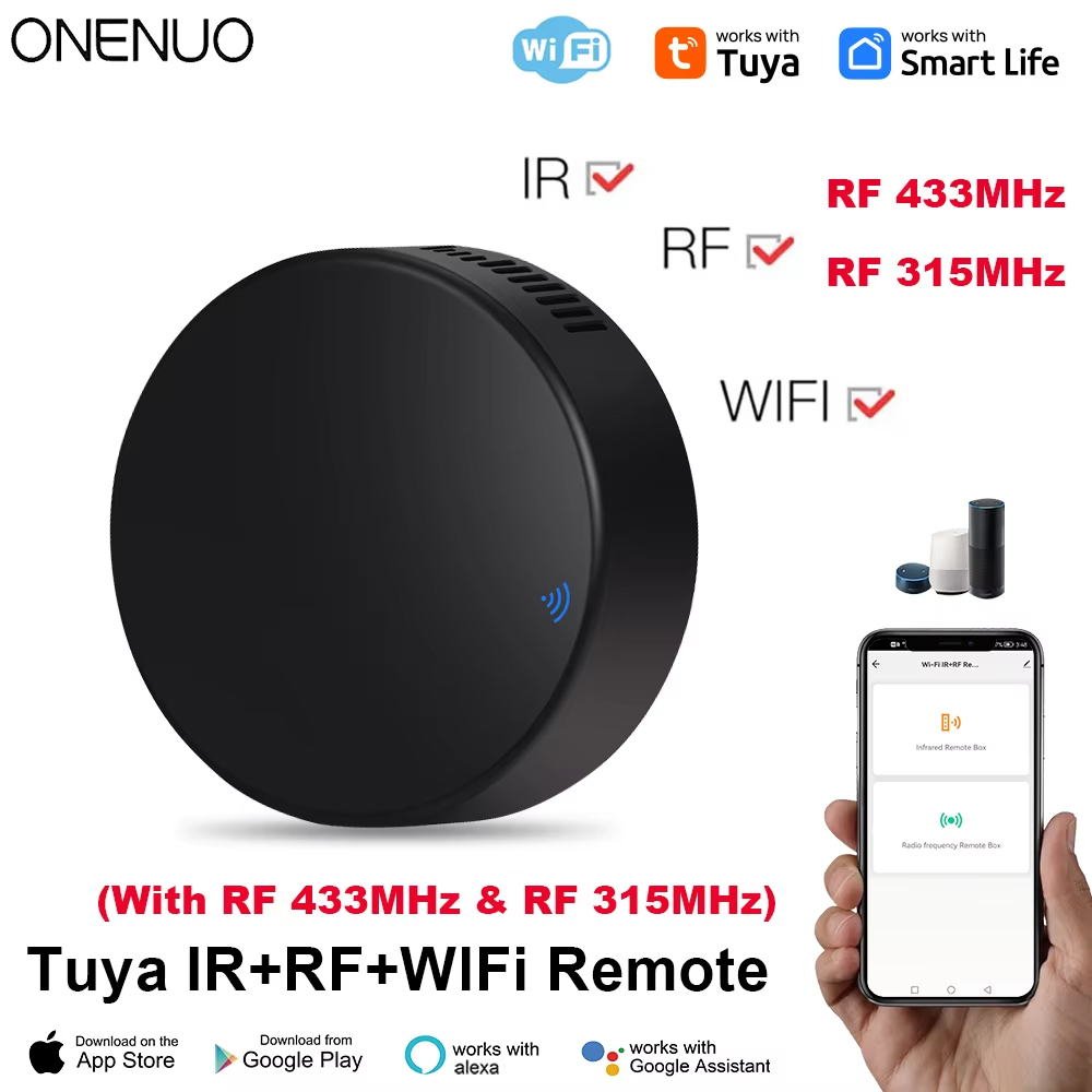 Smart Home Setup - Tuya WiFi RF ИК-пульт дистанционного управления