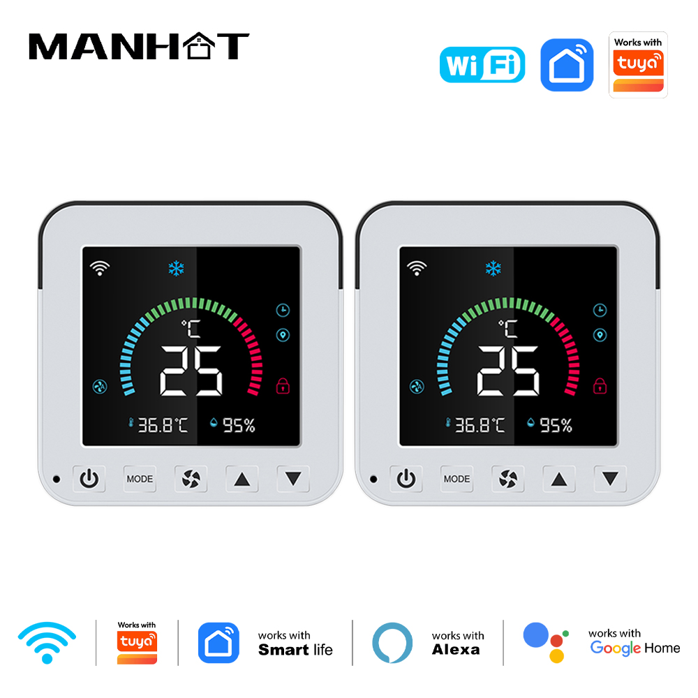 Smart Home Thermostat - Умный термостат MANHOT с Wi-Fi для
