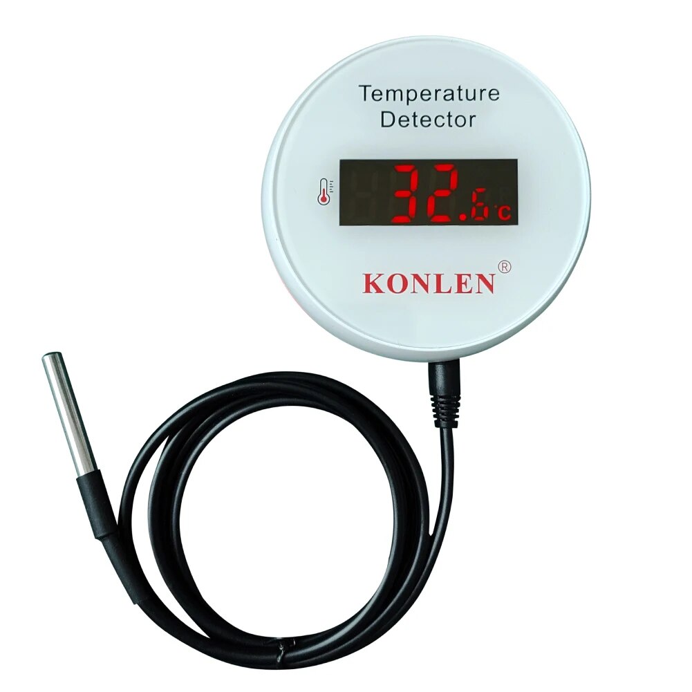 Smart Home Thermostat - Датчик температуры KONLEN Tuya Wi-Fi, зонд