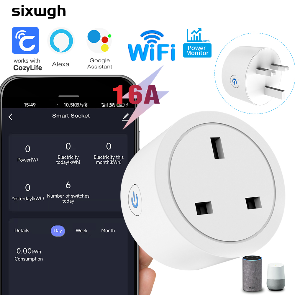 Smart Home Or Smart Home - Умная Wi-Fi розетка 16А (британский стандарт)