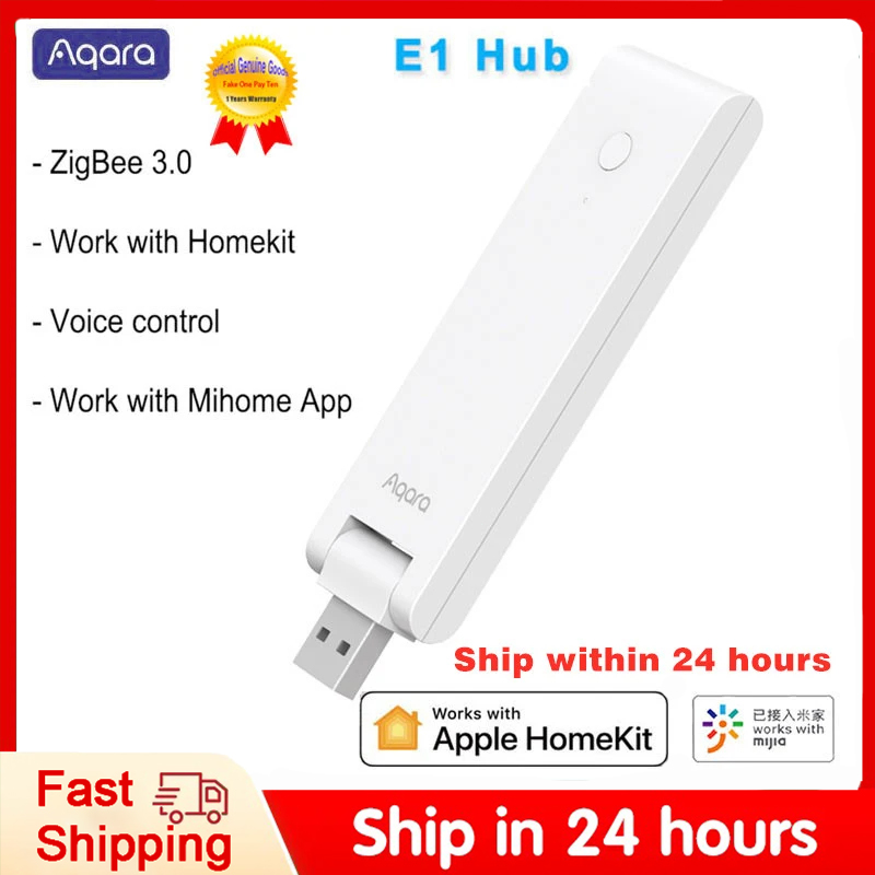 Smart Home Xiaomi Hub - Aqara E1 Smart Gateway Zigbee USB