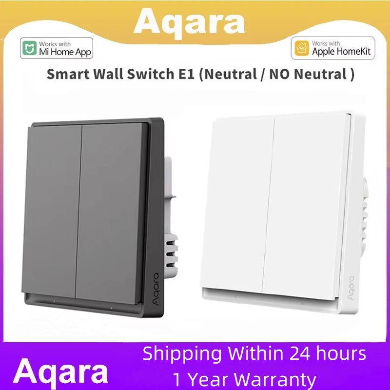 Smart Home Xiaomi App - Умный настенный выключатель Aqara E1 Zigbee