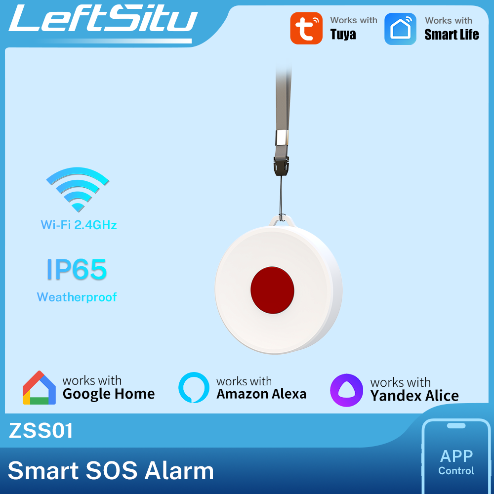 Smart Home Zigbee - Умная кнопка Tuya ZigBee IP65, беспроводной