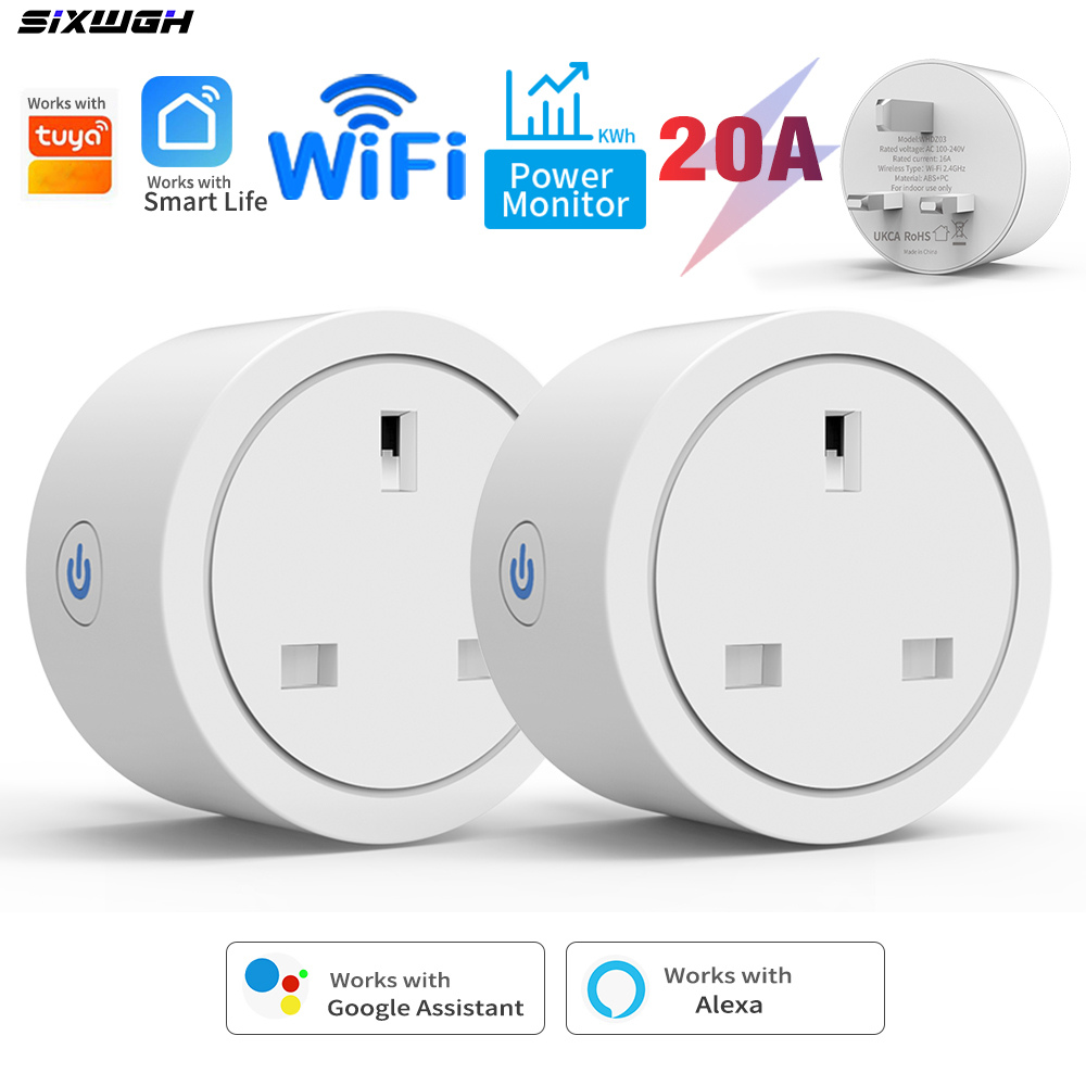Smart Home Or Smart Home - Умная розетка Tuya WiFi 20A (стандарт
