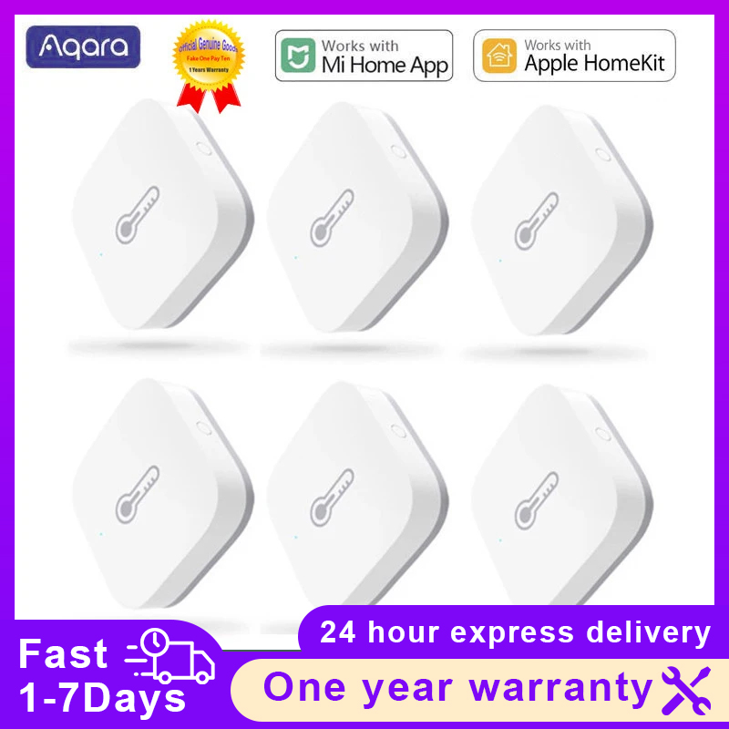 Smart Home Xiaomi 2 - Датчик температуры и влажности Aqara Zigbee