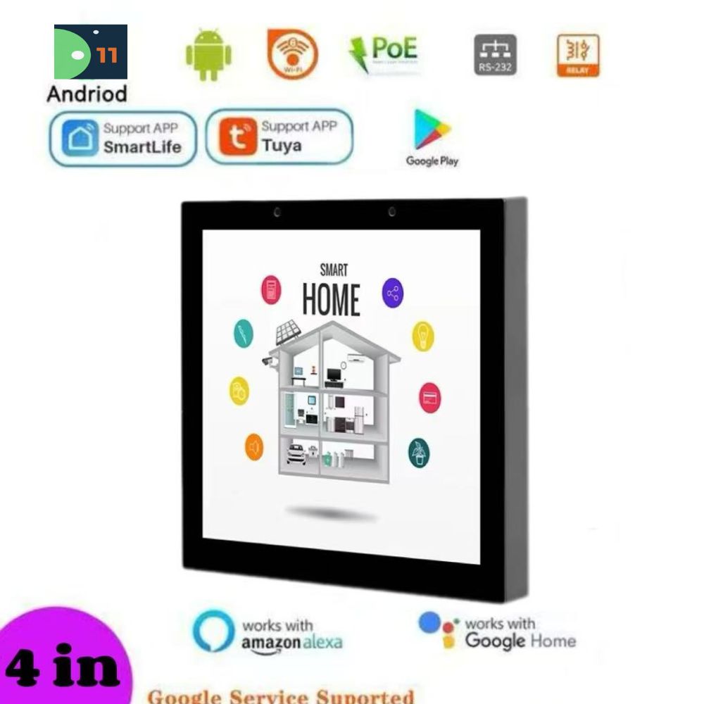 Smart Home Os - 2025 Новый 4-дюймовый планшет POE Панель