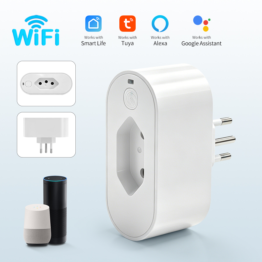 Smart Home Or Smart Home - Умная розетка Tuya WiFi с монитором