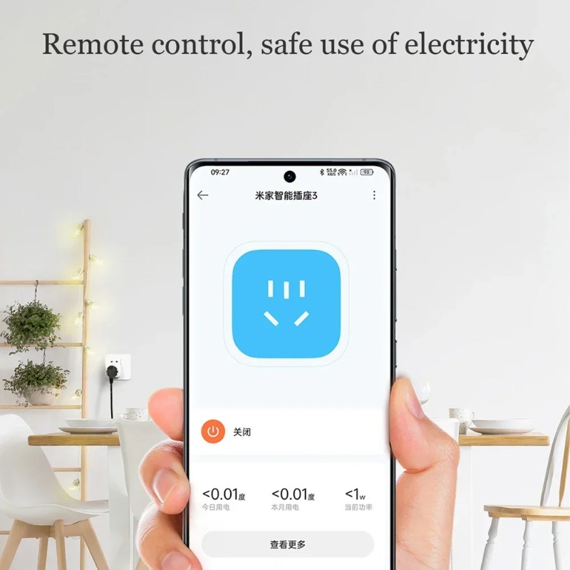 Smart Home Xiaomi App - Умная розетка Xiaomi Mijia 3 с
