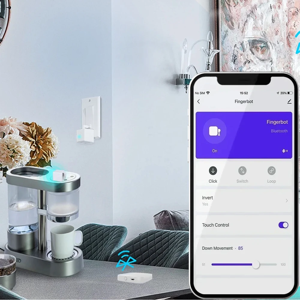 Умный ZigBee Fingerbot, беспро – обзор и цена Smart Home Elements