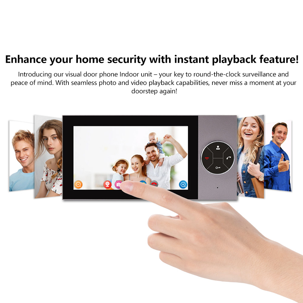 7-дюймовый IPS-экран, 2 МП, 10 – обзор и цена Wifi Doorbell Camera