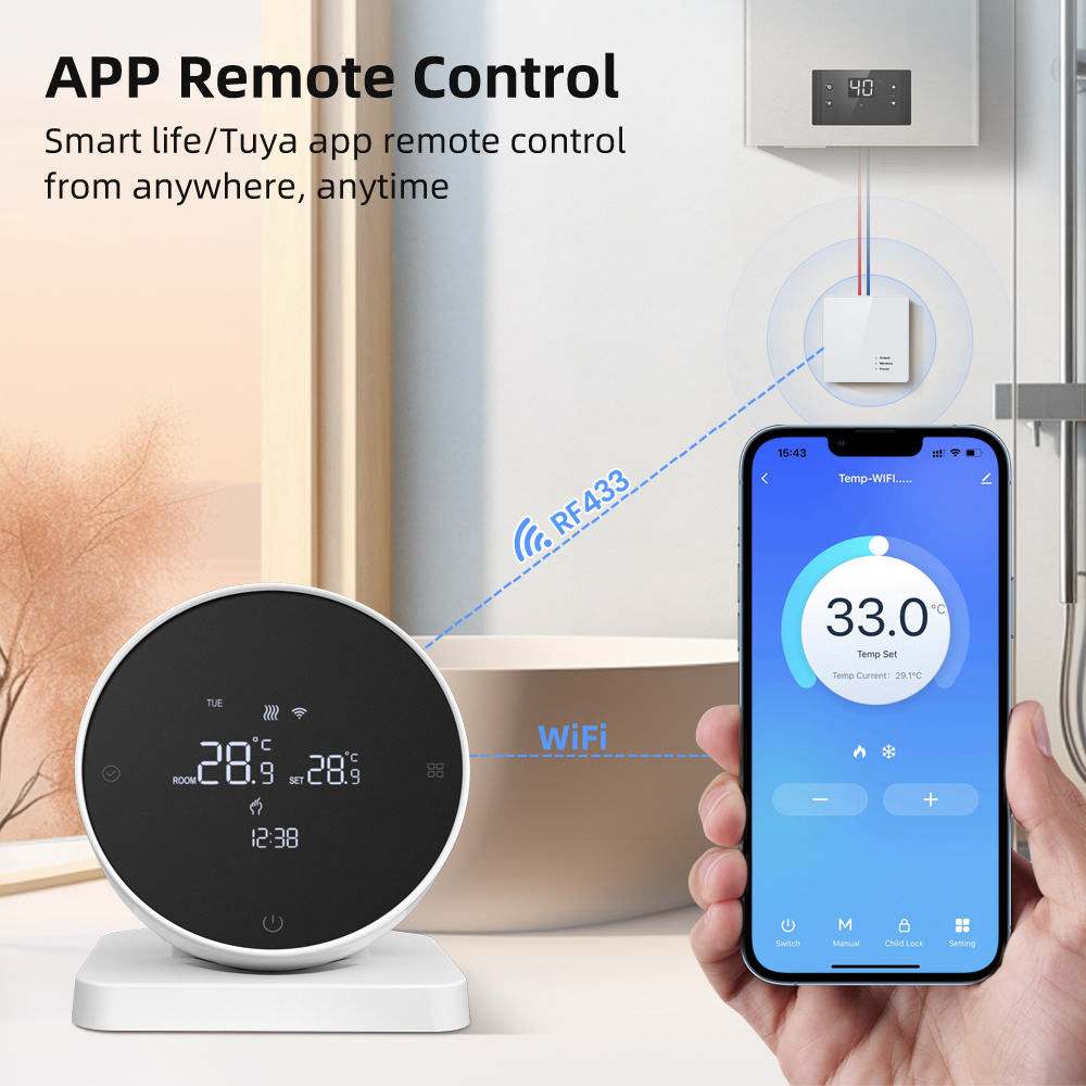 Умный термостат AVATTO WiFi, б – обзор и цена Smart Home Thermostat
