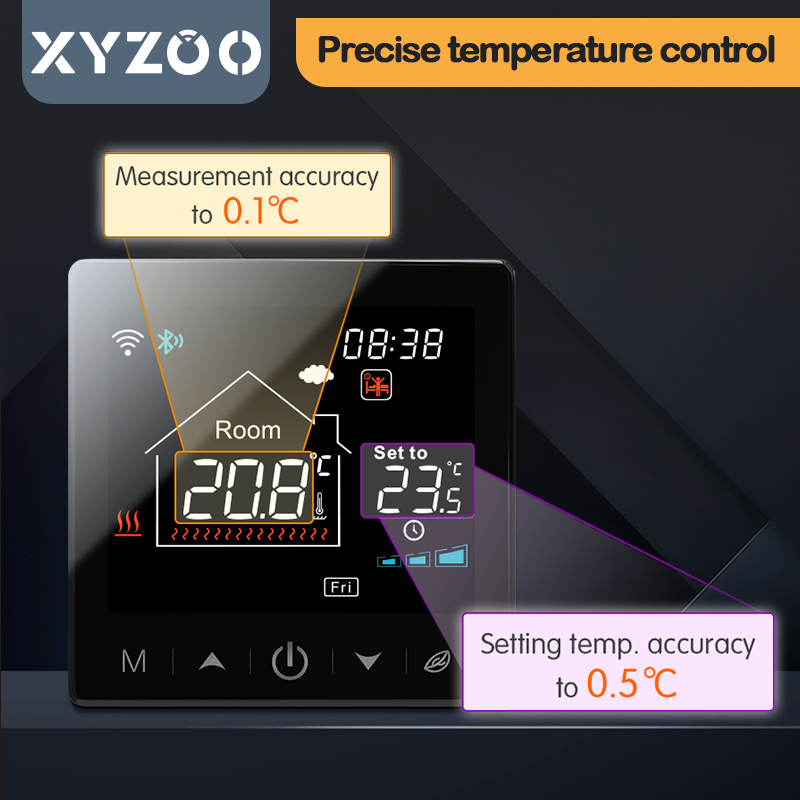 Беспроводной термостат Wi-Fi T – обзор и цена Smart Home Thermostat