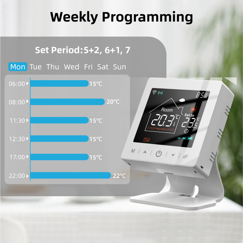 Умный дом, Wi-Fi термостат Tuy – обзор и цена Smart Home Thermostat