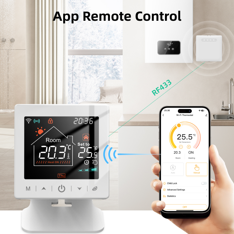Умный дом, Wi-Fi термостат Tuy – обзор и цена Smart Home Thermostat