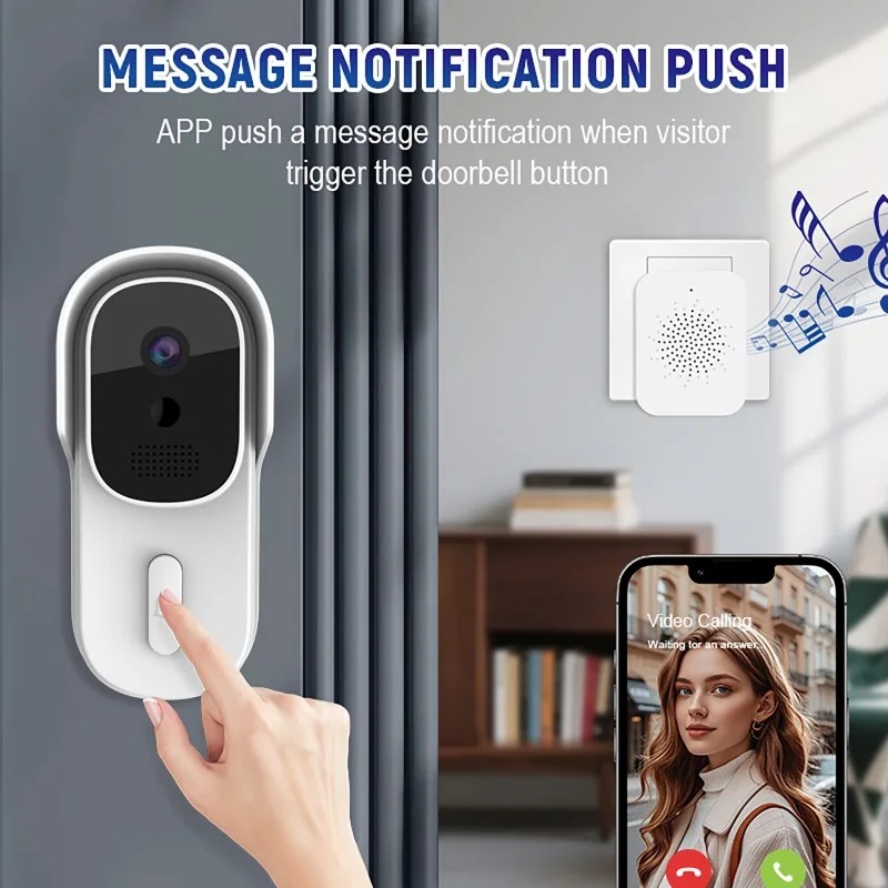 Видеодомофон с широким углом о – обзор и цена Wifi Doorbell Camera