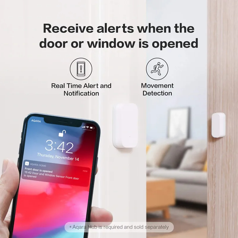 Датчик двери и окна Aqara, при – обзор и цена Smart Home Xiaomi 2