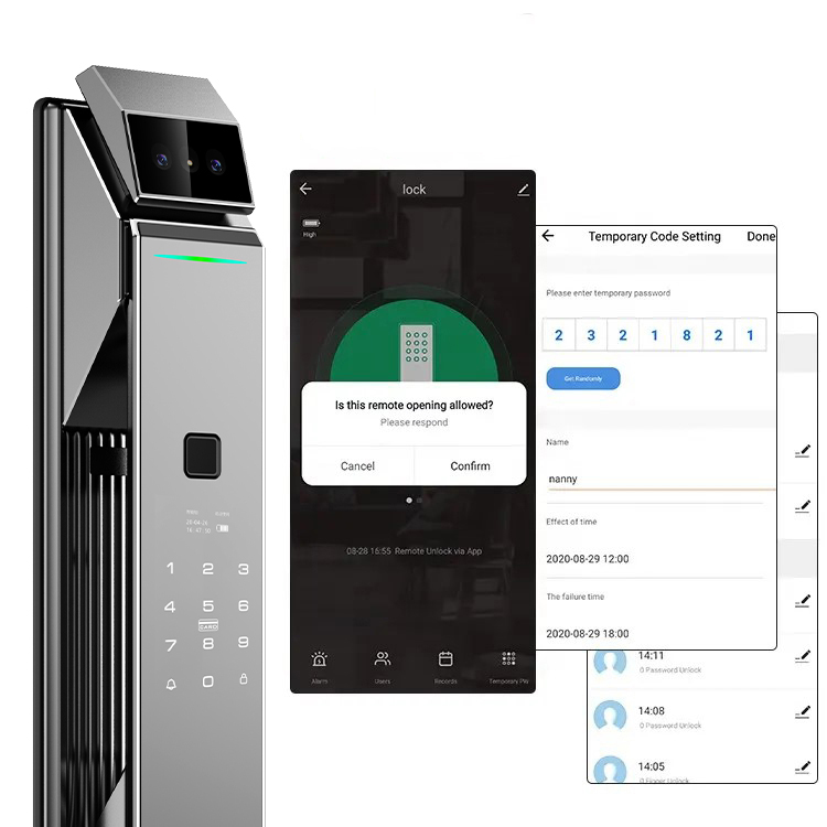 Умный дверной замок с лицом, з – обзор и цена Wifi Doorbell Camera