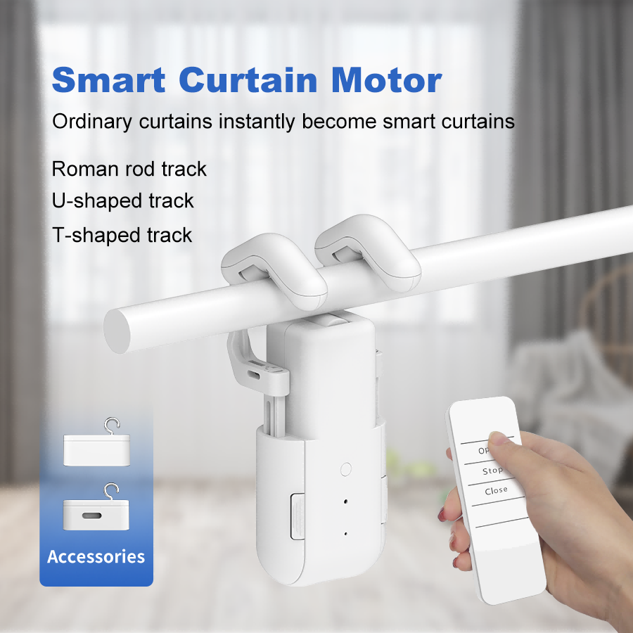 Умный механизм открывания штор – обзор и цена Smart Home Elements