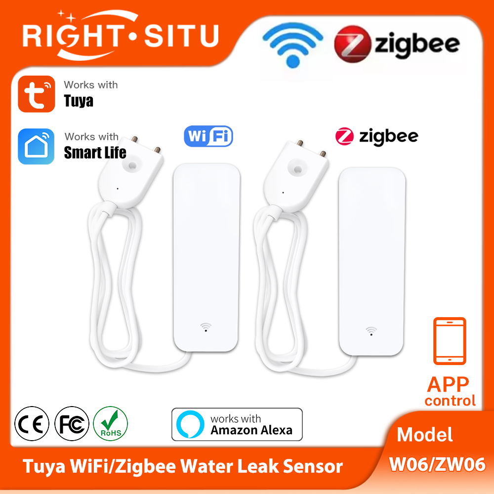 Датчик воды Tuya Wi-Fi Zigbee, – обзор и цена Smart Home Setup