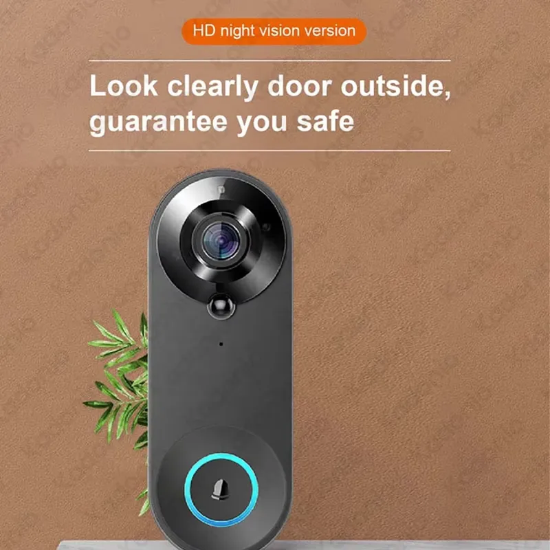 Видеодомофон Kadonio 1080P с W – обзор и цена Wifi Doorbell Camera
