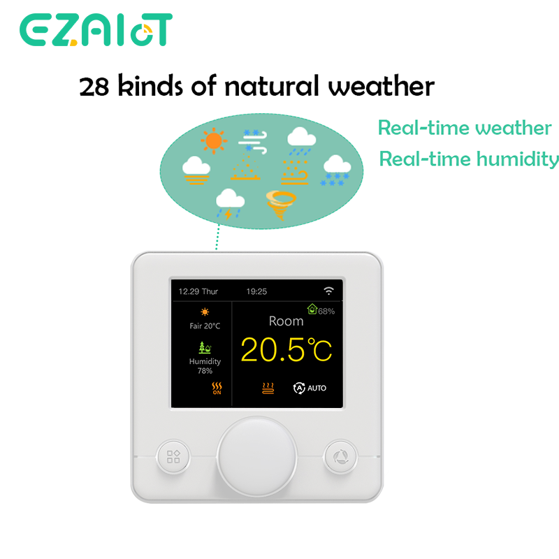Термостат для теплого пола, Wi – обзор и цена Smart Home Thermostat