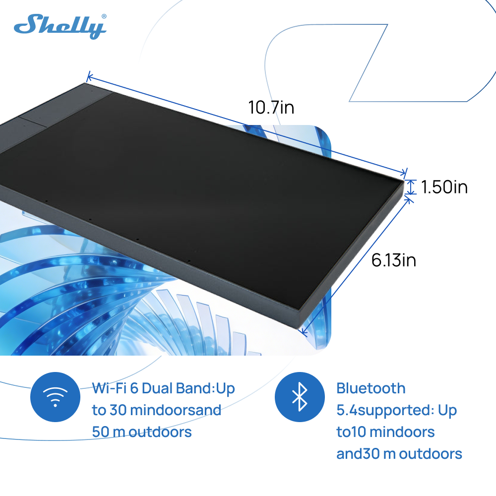 Настенный дисплей Shelly XL Па – обзор и цена Smart Home Xl