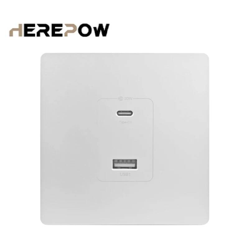 Настенная розетка Herepow с дв – обзор и цена Smart Home Or Smart Home