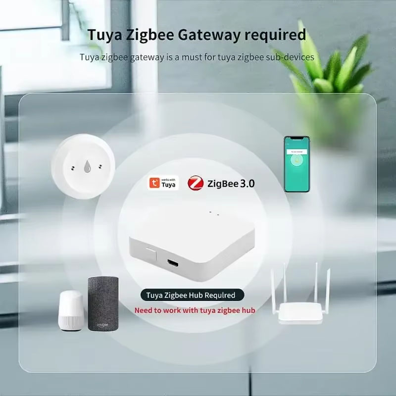 Датчик протечки воды Tuya ZigB – обзор и цена Smart Home Setup