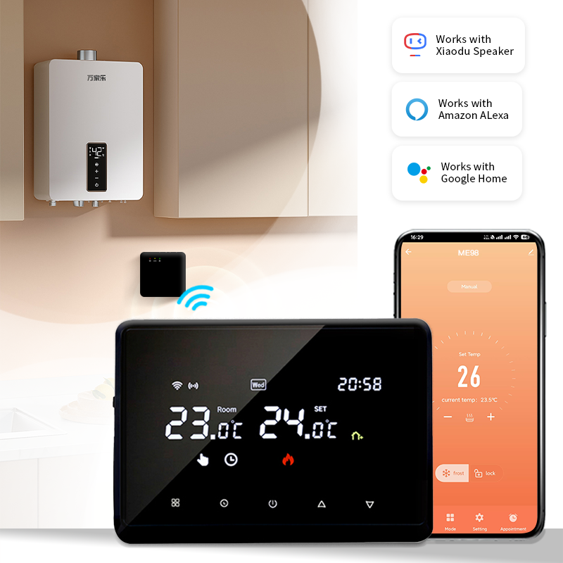Новый беспроводной Wi-Fi термо – обзор и цена Smart Home Thermostat