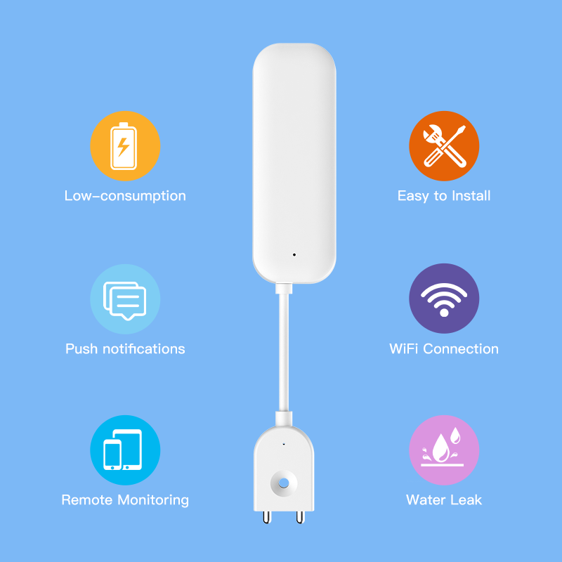 Tuya Wi-Fi ZigBee датчик воды  – обзор и цена Smart Home Setup