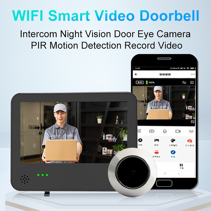 Умный видеодомофон Tuya с Wi-F – обзор и цена Wifi Doorbell Camera