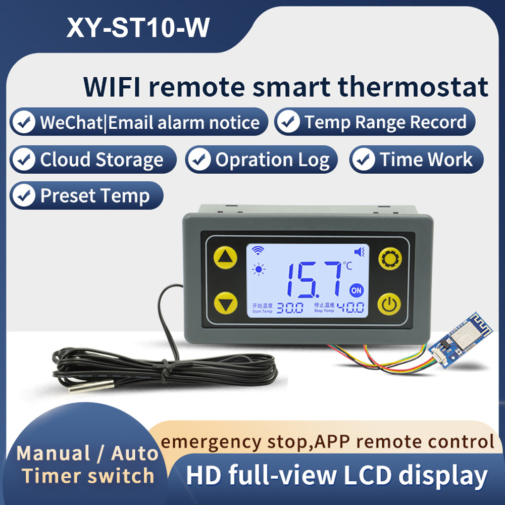 DC6-30V AC110-220V 10A/30A WIF – обзор и цена Smart Home Thermostat