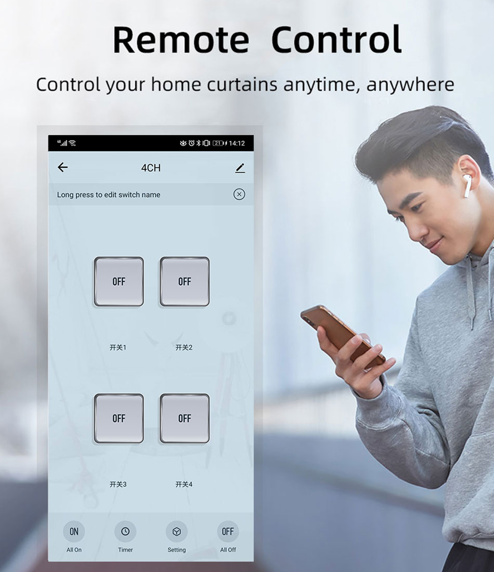Модуль реле Tuya 4CH Zigbee, U – обзор и цена Smart Home Zigbee
