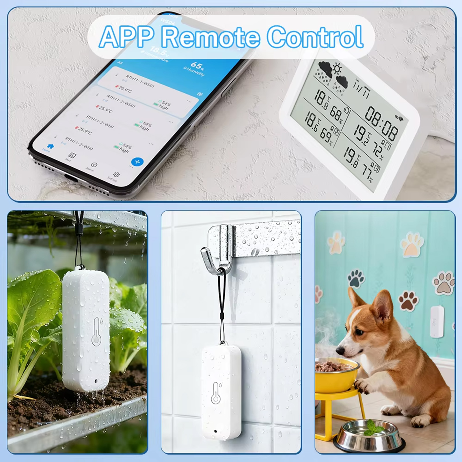 Метеостанция Tuya WiFi+RF433,  – обзор и цена Smart Home Elements