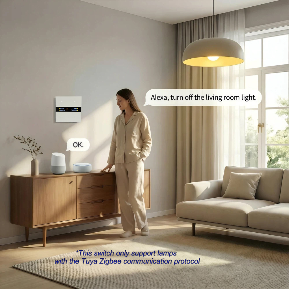 Умная панель выключателей M8 P – обзор и цена Smart Home Zigbee
