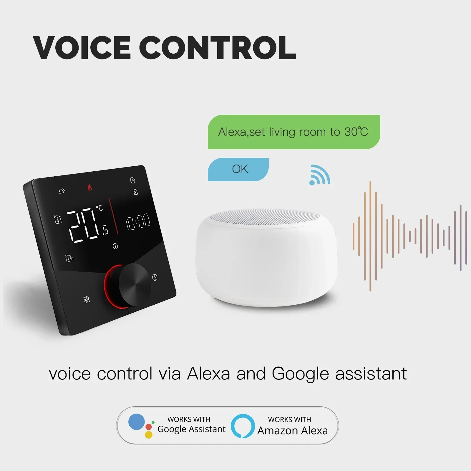 MOES Tuya Wi-Fi умная ручка те – обзор и цена Smart Home Thermostat