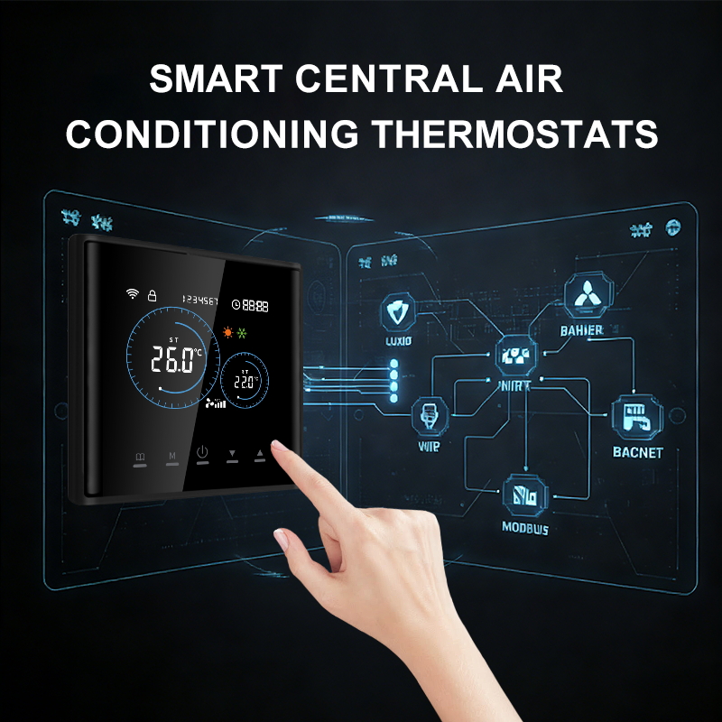 Умный термостат для фанкойлов  – обзор и цена Smart Home Thermostat