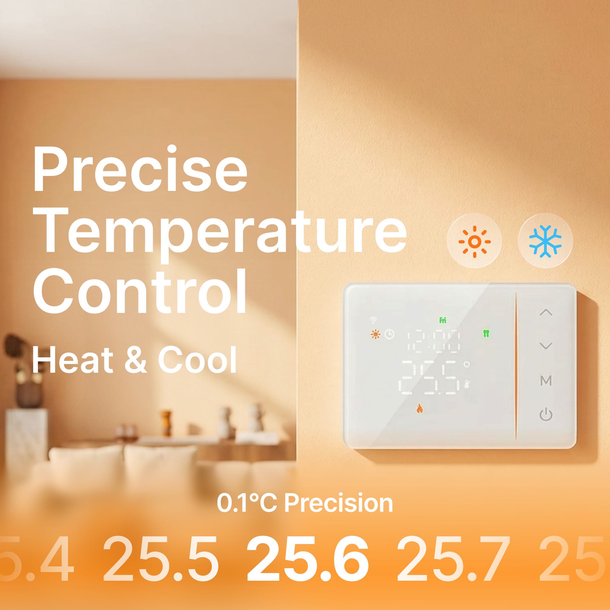 Умный Wi-Fi термостат Tuya с п – обзор и цена Smart Home Thermostat