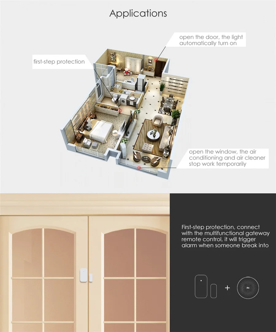 Датчик открытия двери/окна Aqa – обзор и цена Smart Home Xiaomi 2